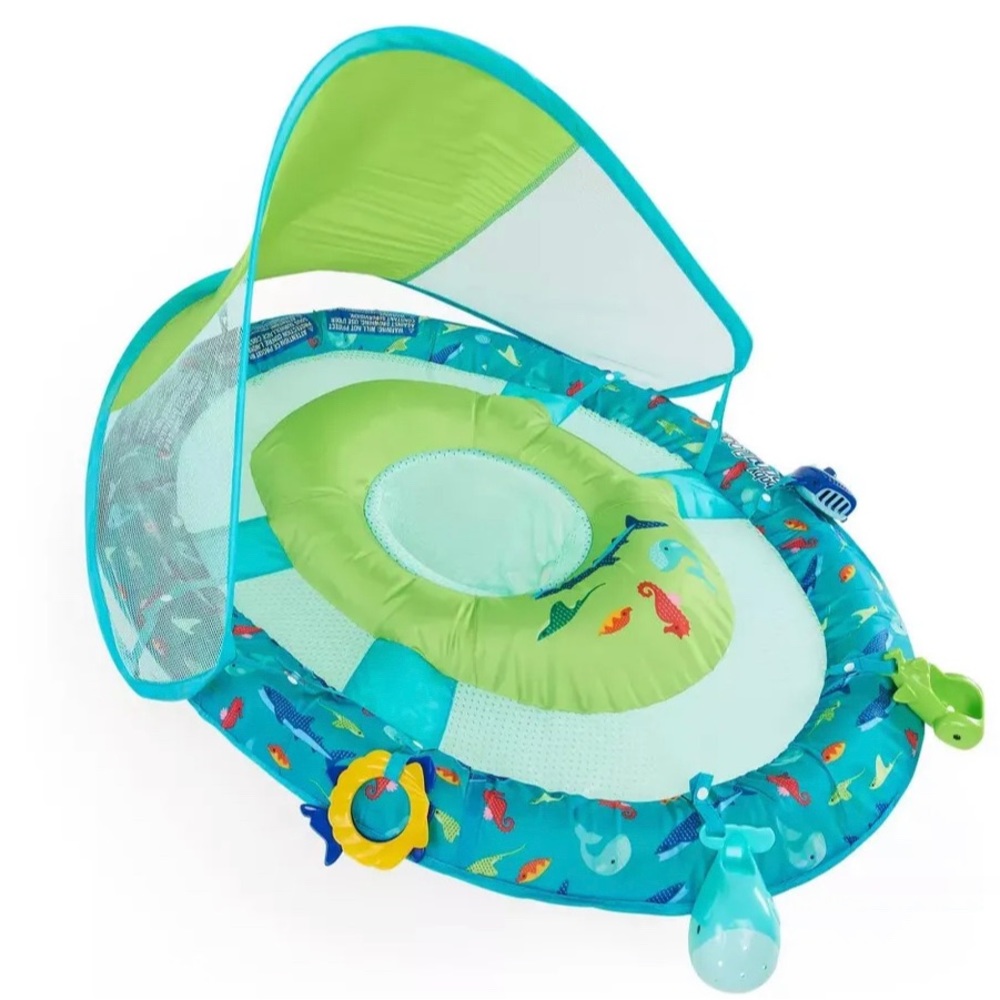 Baby Pool Float with Canopy Swimways Baby Spring Float Baby Swimming Float